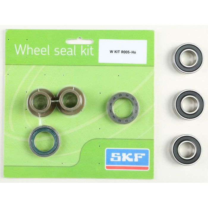 SKF Wheel Seal Kit w/ Wheel Bearings - Rear - 2007-2023 Honda CRF150R - WSB-KIT-R005-HO