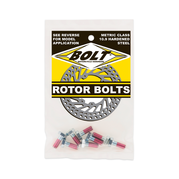 Bolt Motorcycle Rotor Bolts - Honda