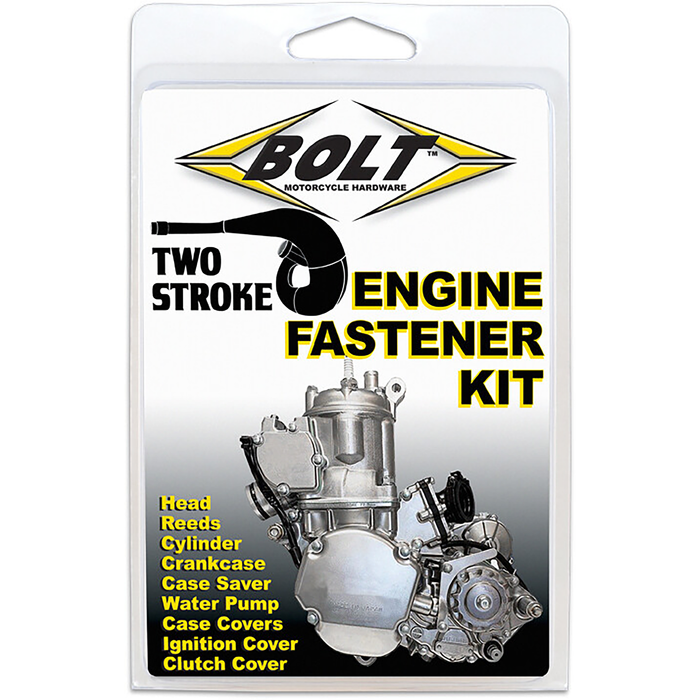 Bolt Motorcycle Engine Fastener Kit - Kawasaki