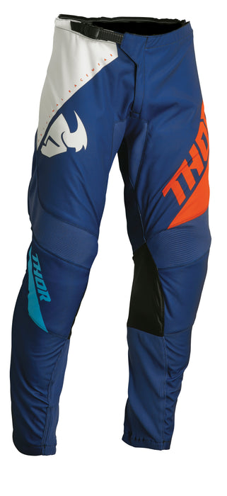 2023 Thor Youth Sector Edge Navy/Red Orange Gear Combo