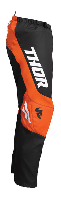 2022 Thor Racing Adult Chevron Sector Charcoal Red/Orange Gear Combo