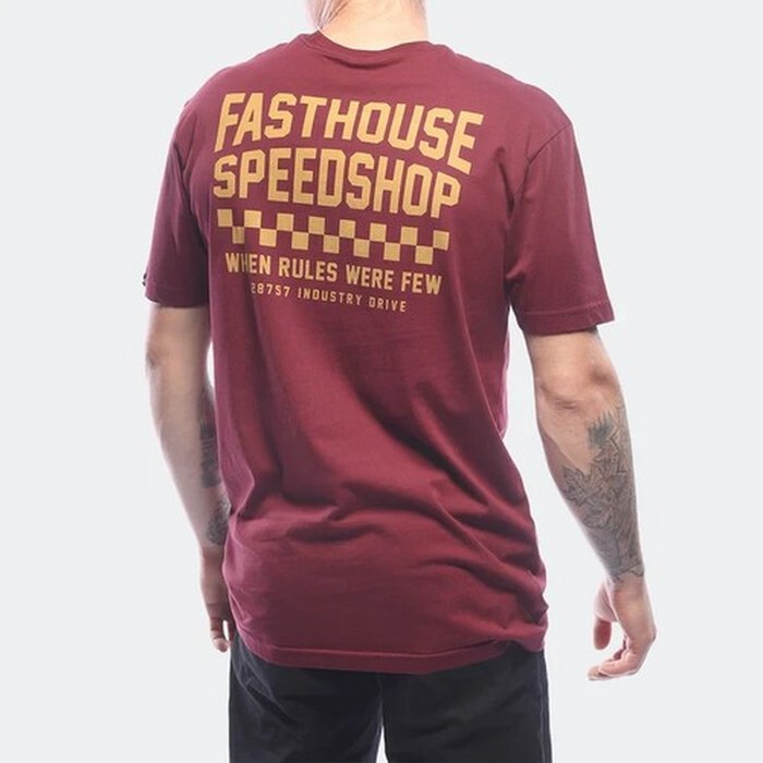 Chalet SS Tee Maroon product image 1