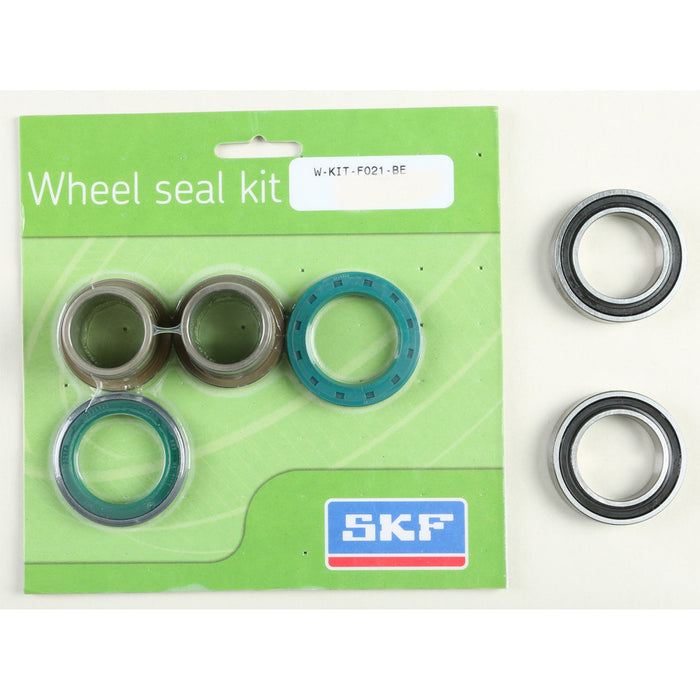 SKF Wheel Seal Kit w/ Wheel Bearings - Front - 2013-2023 Beta 125/498RR 2T/4T - WSB-KIT-F021-BE