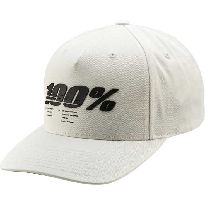 100% Staunch Snapback Cap (Hat)