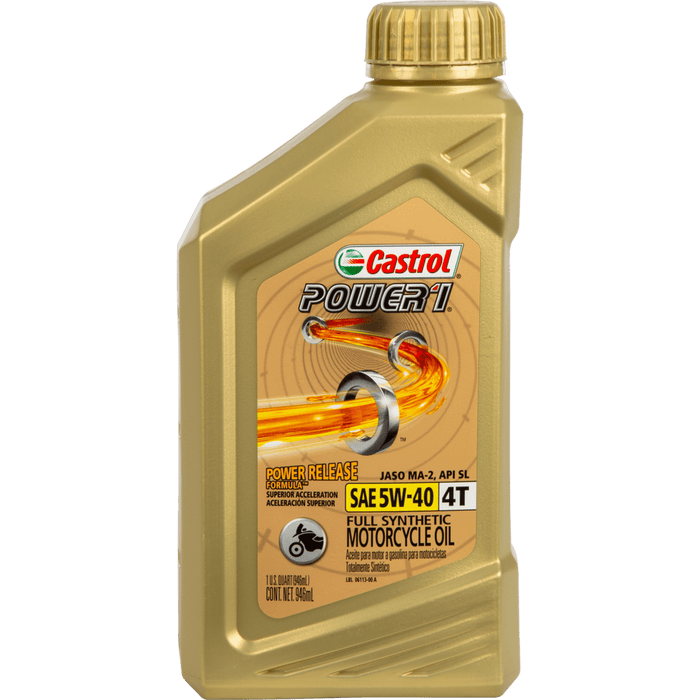 Castrol Power 4T Synthetic Engine Oil