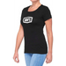 100% Women's Icon T-Shirt - Black