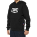 100% Youth Icon Pullover Hoodie - Black