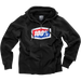 100% Official Fleece Full-Zip Hoodie - Black