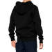 100% Youth Official Full-Zip Hoodie - Black