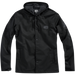 100% Tempus Hooded Snap Jacket - Black