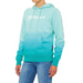 100% Calisto Women's Pullover Hoodie Fleece - Jade
