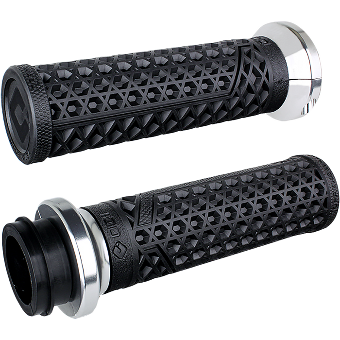 ODI Vans Signature Lock-on Motorcycle Grips - 2018-2023+ Indian Touring Models Throttle-by-Wire