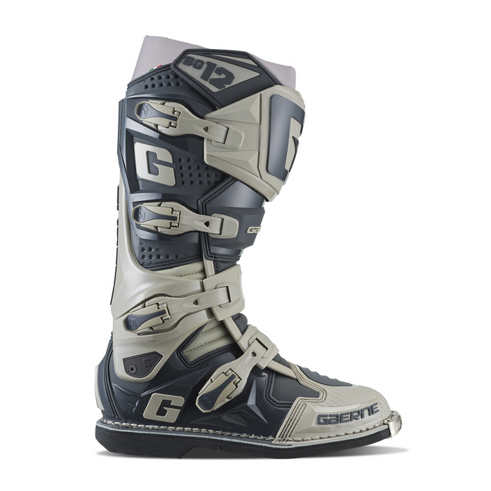 Gaerne boots in Stone Grey, manufacturer colorway 2174-121, product view 36