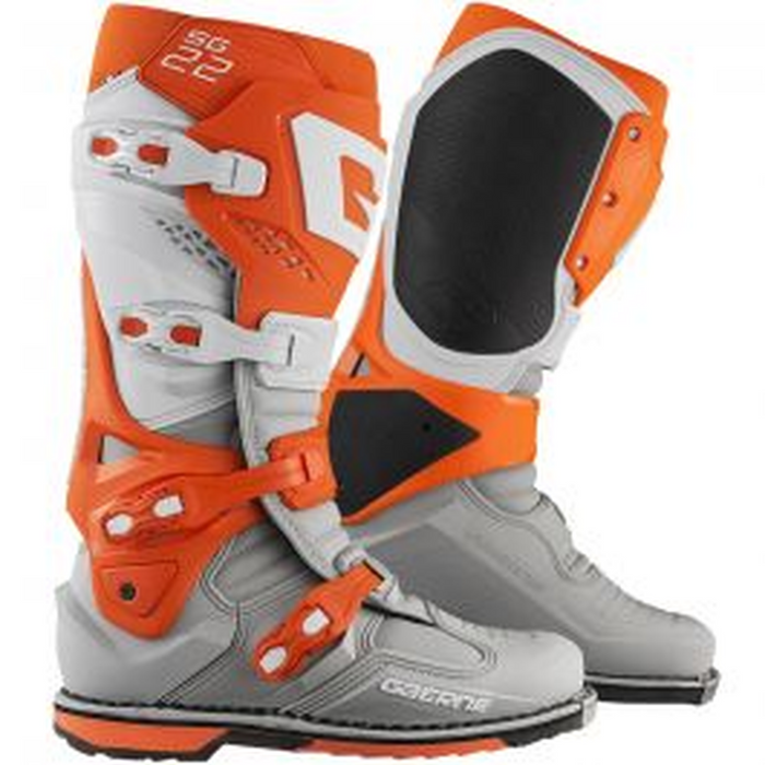 Gaerne boots in Orange/White/Grey, manufacturer colorway 2262-008, product view 5