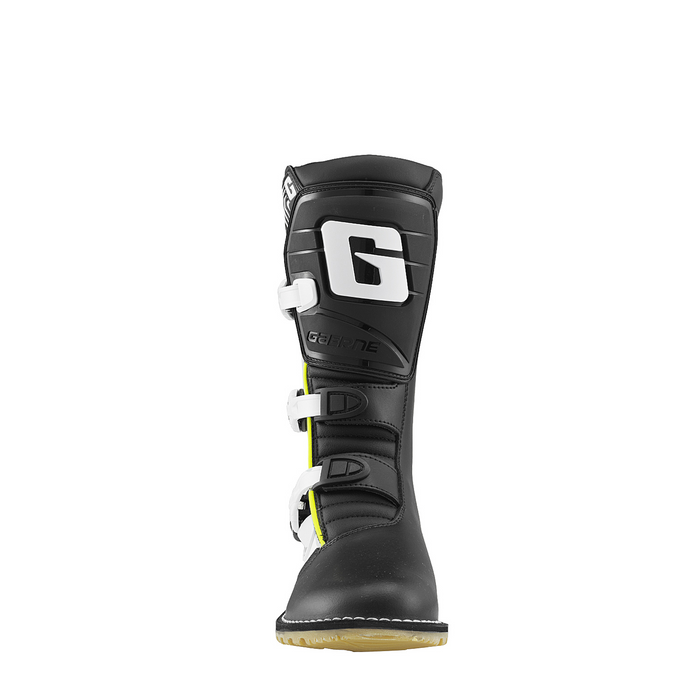 Gaerne boots in White/Black/Fluo Yellow, manufacturer colorway 2524-024, product view 2