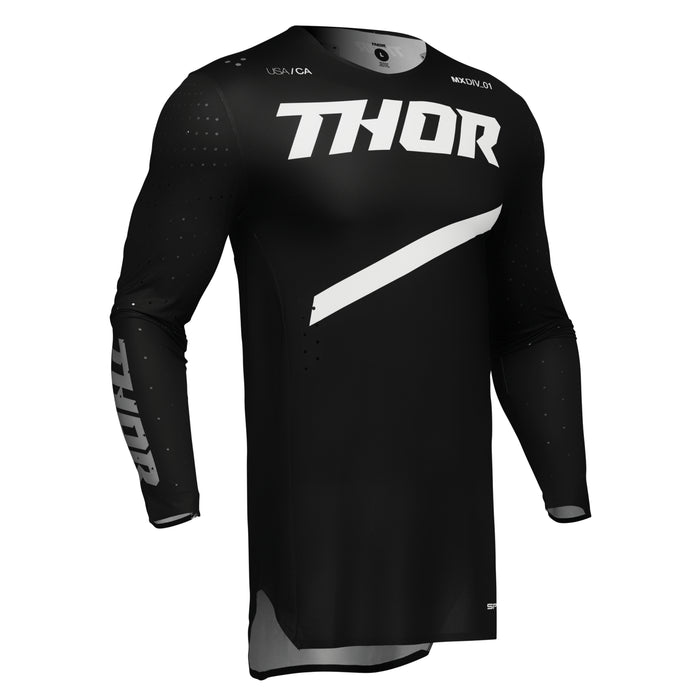 2025 Thor Racing Adult Sportmode Brave Black Gear Combo