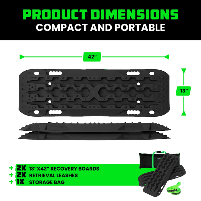 Rhino USA Recovery Traction Boards