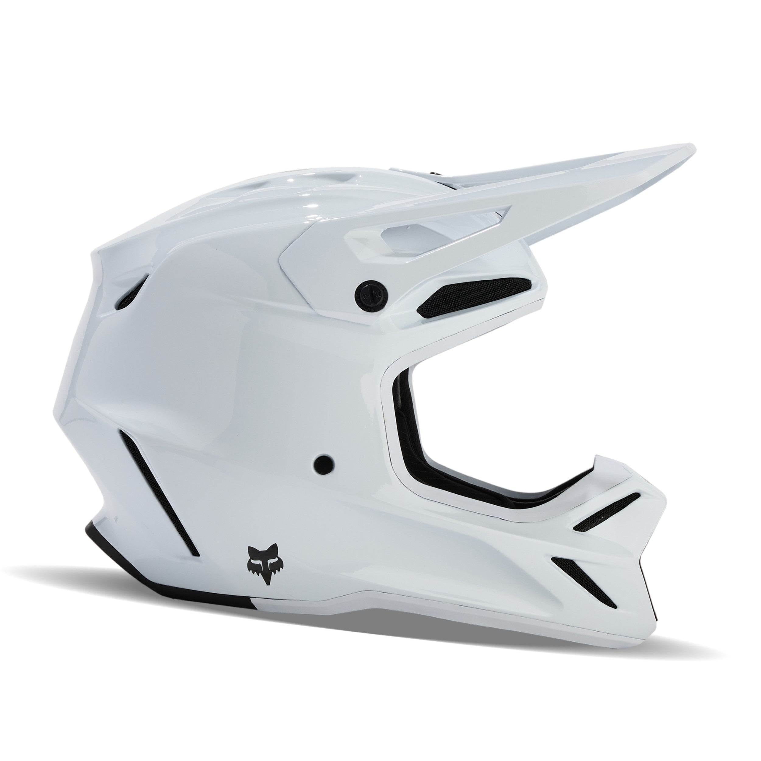 Fox Racing V3 RS Carbon Solid MIPS Helmet Medium White