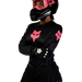FOX Racing Women'S Blackout Jersey in Black/Black