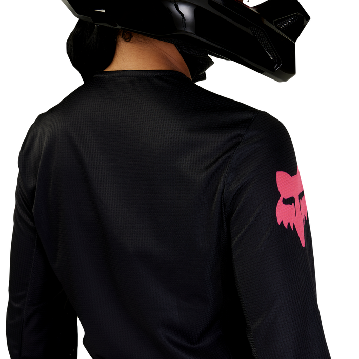 FOX Racing Women'S Blackout Jersey in Black/Black
