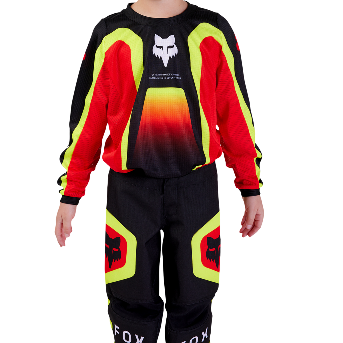 2024 Fox Racing Kids 180 Ballast Black/Red Combo - Toddler (2-5 ...