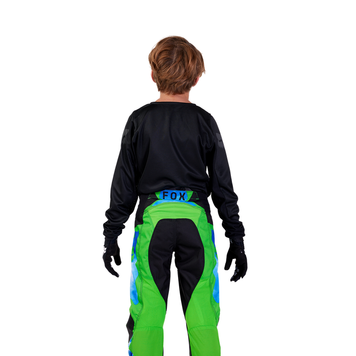 FOX Racing Youth Blackout Jersey in Black/Black