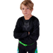FOX Racing Youth Blackout Jersey in Black/Black