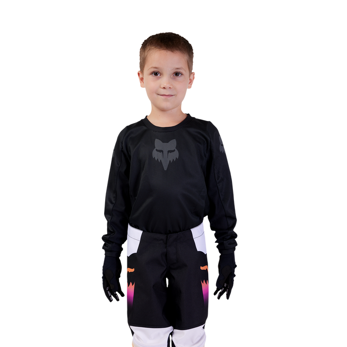 FOX Racing Kids Blackout Jersey in Black/Black