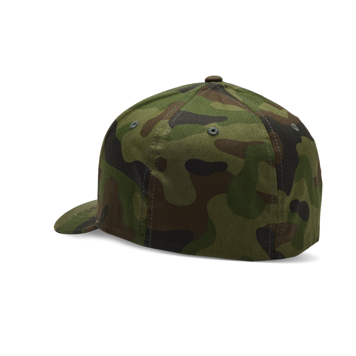 FOX Racing Fox Head Flexfit Hat in Green Camo
