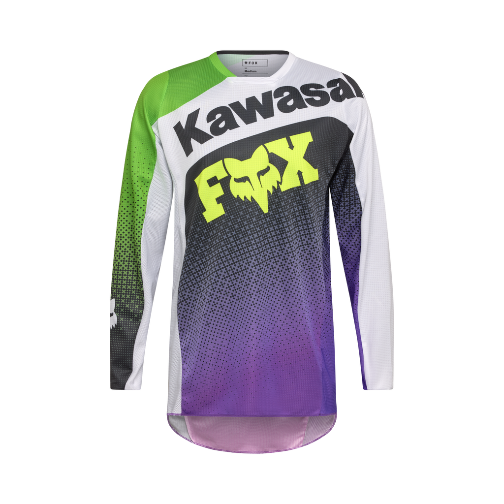 2026 Fox Racing Adult 180 Kawasaki Jersey — BentLever.com