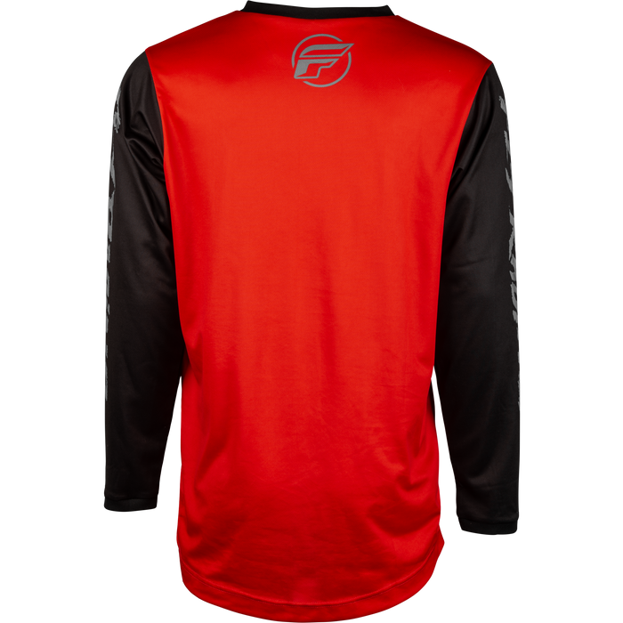 2024 Fly Racing Youth F-16 Red/Black/Grey Gear Combo