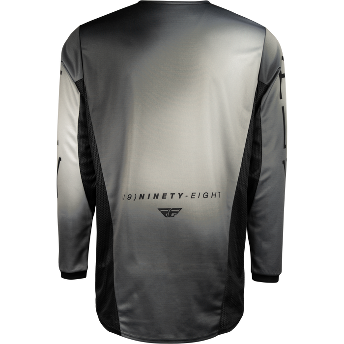 2024 Fly Racing Youth Kinetic Prodigy Black/Light Grey Gear Combo