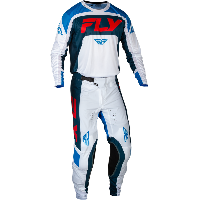 2024 Fly Racing Adult Lite Red/White/Navy Gear Combo