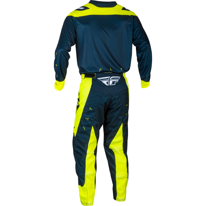 2024 Fly Racing Adult F-16 Navy/Hi-Vis/White Gear Combo
