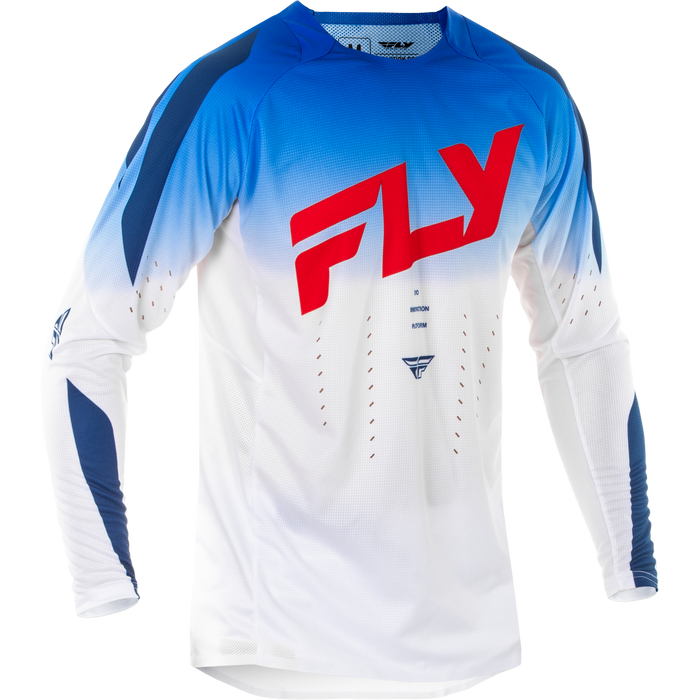 2025 Fly Racing Adult Evolution DST Red/White/Blue Gear Combo