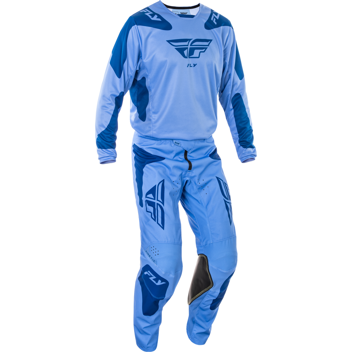 2025 Fly Racing Adult Kinetic Sym Ultramarine/Dark Blue Gear Combo ...