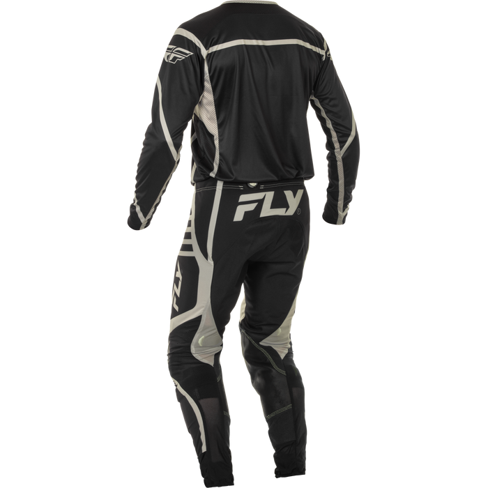 2025 Fly Racing Adult Lite Black/Grey Gear Combo