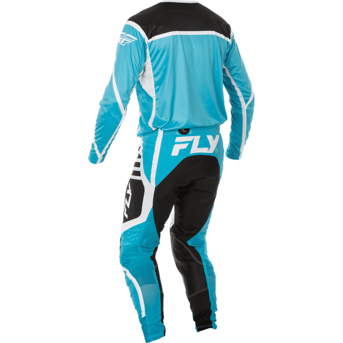 2025 Fly Racing Adult Lite Blue/White/Black Gear Combo