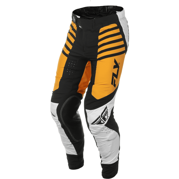 2025 Fly Racing Adult Lite White/Black/Mustard Gear Combo