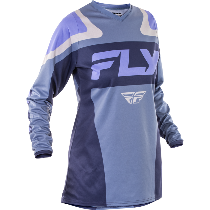 2025 Fly Racing Women's F-16 Stone/Lavender Gear Combo