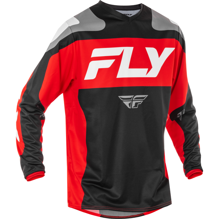 2025 Fly Racing Adult F-16 Black/Red/White Gear Combo