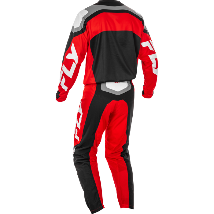 2025 Fly Racing Adult F-16 Black/Red/White Gear Combo