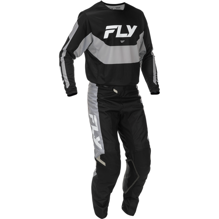 2026 FLY Racing Adult Kinetic Gear Combo - Black/Grey