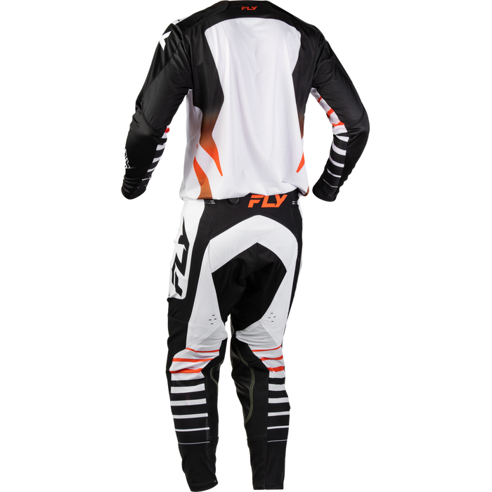 FLY Racing Evolution DST Bolt White/Black/Orange Gear Combo