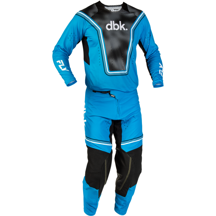 FLY Racing Evolution DST DBK Blue/Black/White Gear Combo