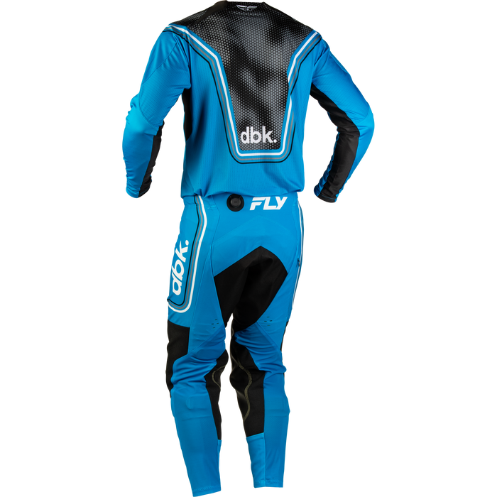 FLY Racing Evolution DST DBK Blue/Black/White Gear Combo