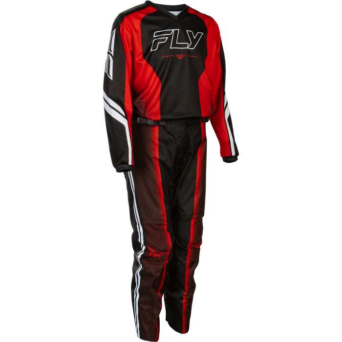 FLY Racing Youth F-16 Raze Black/Red/White Gear Combo