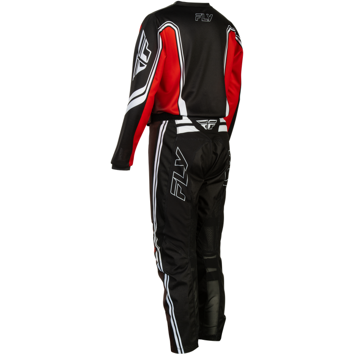 FLY Racing Youth F-16 Raze Black/Red/White Gear Combo
