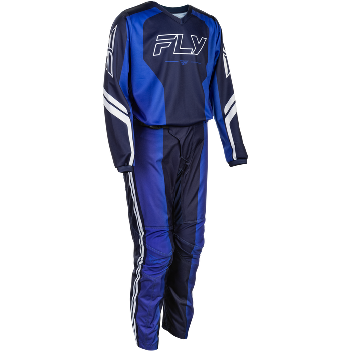FLY Racing Youth F-16 Raze Navy/Blue/White Gear Combo