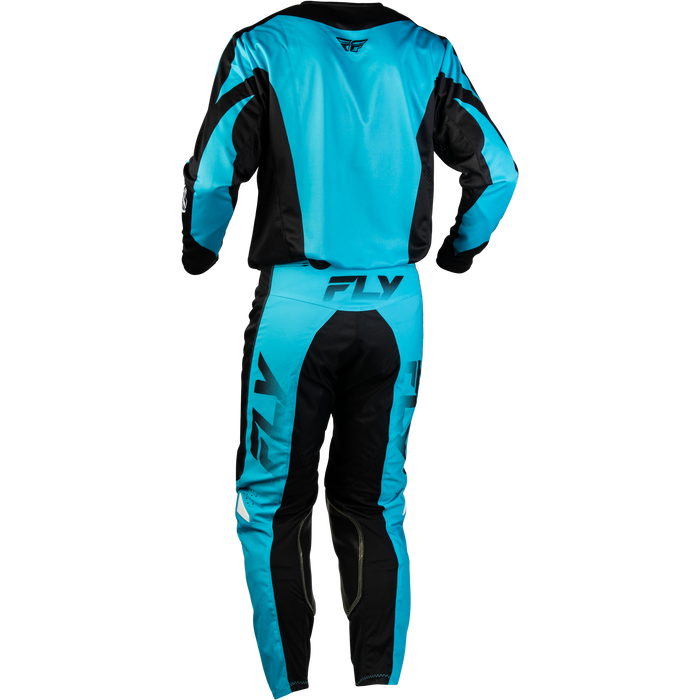 FLY Racing Kinetic Fade Blue/Black/White Gear Combo